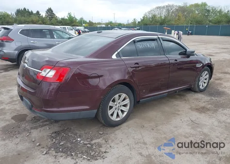 2011 Ford Taurus Se from USA, damaged, VIN 1FAHP2DW3BG139712